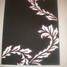 Black, Red and White Leaves