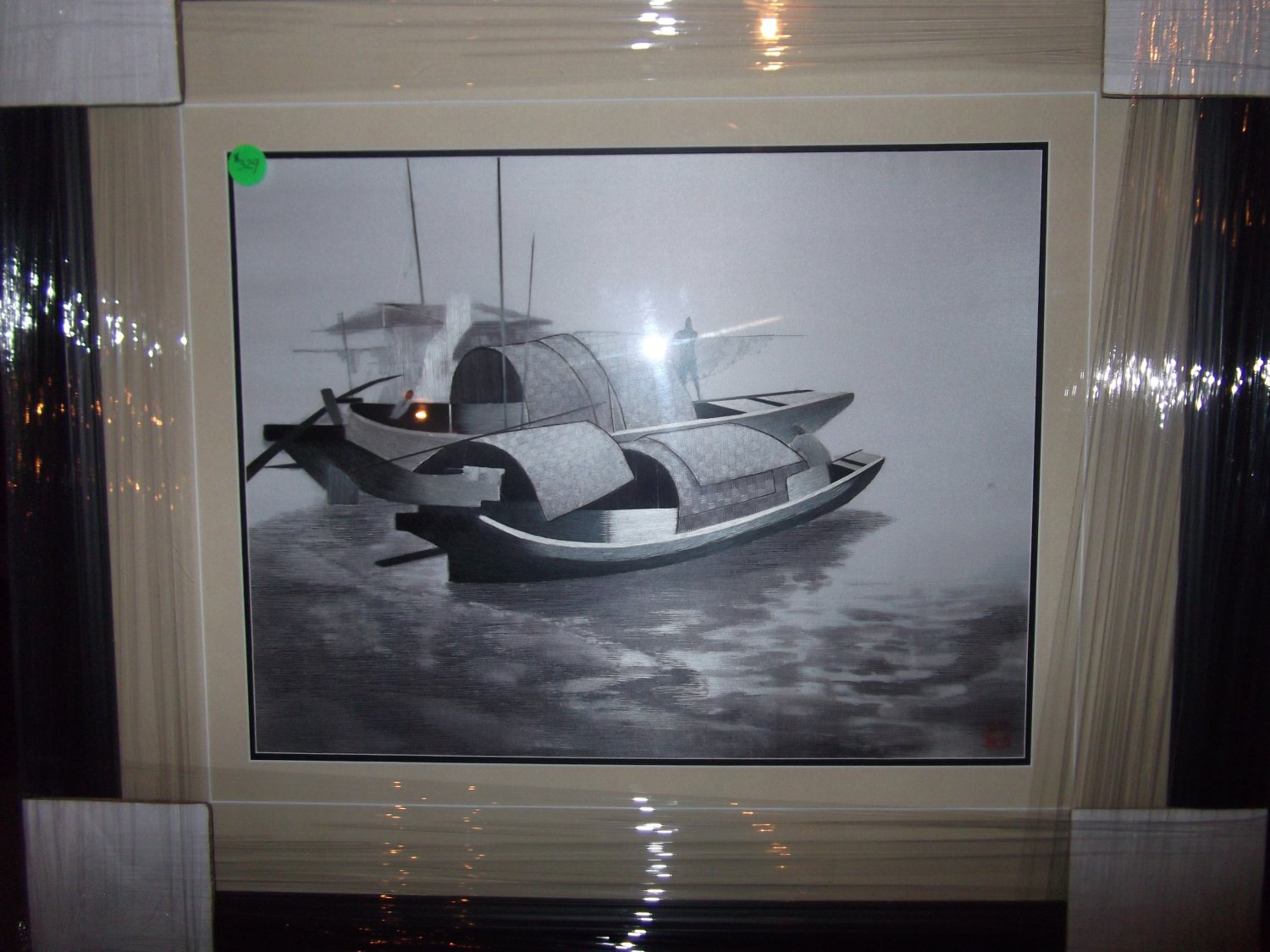 Boats on the River Scene