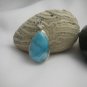 pendant Larimar Tear in silver