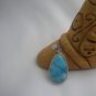 pendant Larimar Tear in silver