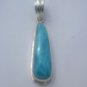 Little larimar pendant sterling silver 925