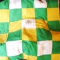 Yellow & Green Flower Cuddle quilt