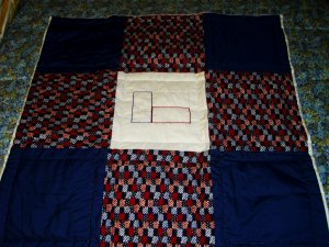 Texas Flag Quilt wall hanging!