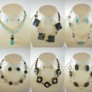 Gemstone Necklace & Earring Sets (100 pack) lot  $380.00