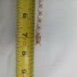 925 Sterling Silver Vermeil Clear Stone CZ? Topaz? Tennis Bracelet Vintage