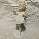 Wallendorf Figurine Little Girl Germany Mould # 1762 Vintage Child German