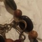 OOAK Jasper Carved Butterfly Stone Necklace 925 Sterling Silver Clasp Handmade