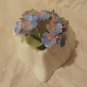 Vtg Aynsley Fine Bone China Hand Modelled Forget Me Not Flowers England Floral