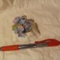 Vtg Aynsley Fine Bone China Hand Modelled Forget Me Not Flowers England Floral