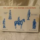 1992 Americana Pewter Collection AH19 Pony Express Rider Figurine Village People