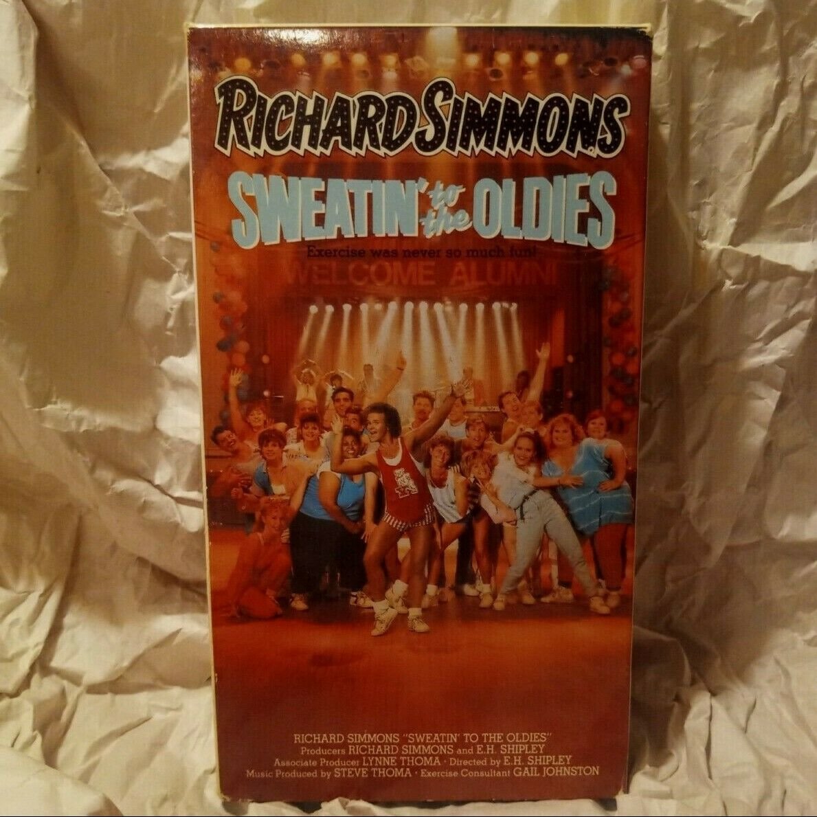 Sweatin' To The Oldies VHS VCR Video Tape Movie Richard Simmons Used Sweating