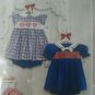 SEWING PATTERN - Sew Baby Clothes Infant Girl Smocked Dress Preemie to 18m 1205