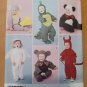 INFANT TODDLER SIMPLICITY 2506 Sewing Pattern HALLOWEEN COSTUME Sz 1/2-4 Asst