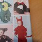 INFANT TODDLER SIMPLICITY 2506 Sewing Pattern HALLOWEEN COSTUME Sz 1/2-4 Asst