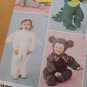 INFANT TODDLER SIMPLICITY 2506 Sewing Pattern HALLOWEEN COSTUME Sz 1/2-4 Asst