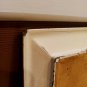 Florence Kroger Victorian Lady in Yellow Umbrella Original Frame pen Denise Vtg