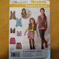 Simplicity 1786 Girl Vest Child Skirt Sz 7 8 10 12 14 Learn-to-Sew Pattern Uncut