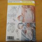 Simplicity 2457 Baby Boy Girl Christening Baptism Sets NB-12M Dress Bonnet Shoes