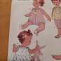 SIMPLICITY 1813 Vintage Baby Retro Style Sewing Pattern Pant Top Romper Sz XXS-L