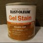 Rust-Oleum 8 Oz GEL STAIN Golden Oak 1 COAT APPLICATION 344615  no drips runs