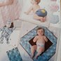 Simplicity 4225 Baby Nursing Cover Doll Diaper Cover Changing Mat Sewing Pattern