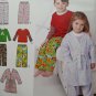 Simplicity Pattern 1573 CHILDS Pajamas Bath Robe Girls Boys Toddler Sz 6m 1 2 3