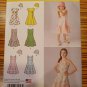 Simplicity Pattern 1456 GIRLS DRESS SUMMER EMPIRE HAT ALINE TWEEN Sz7-8-10-12-14