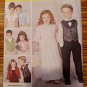 1509 SIMPLICITY sewing pattern Girls Boys Vest Bolero Bowtie Formal SZ 3-8 uncut