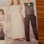 1509 SIMPLICITY sewing pattern Girls Boys Vest Bolero Bowtie Formal SZ 3-8 uncut