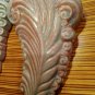 2 Vintage Wall Pocket Planter Vase West Coast Art Pottery #305 Hollywood Regency