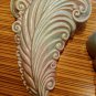 2 Vintage Wall Pocket Planter Vase West Coast Art Pottery #305 Hollywood Regency