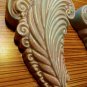 2 Vintage Wall Pocket Planter Vase West Coast Art Pottery #305 Hollywood Regency
