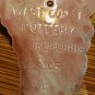 2 Vintage Wall Pocket Planter Vase West Coast Art Pottery #305 Hollywood Regency