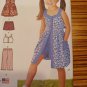 SIMPLICITY PATTERN 1453 GIRLS DRESS TOP PANTS HAT SHORTS SEWING SIZE 3-8 NEW