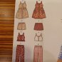 SIMPLICITY PATTERN 1453 GIRLS DRESS TOP PANTS HAT SHORTS SEWING SIZE 3-8 NEW