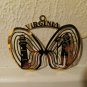 Vintage Christmas Ornament Brass Virginia State Lighthouse Farmer 3D