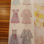 Simplicity Pattern 1211 Girls Dress in Two Lengths Size 3-6 High Waist New Uncut