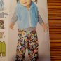 1566 SIMPLICITY sewing pattern Baby Overalls Jacket Vest Pants Shirt Hat SzXXS-L