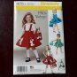 Simplicity 1075 1950's Vintage Poodle Skirt Dress Purse Size 3-8 Sewing Pattern