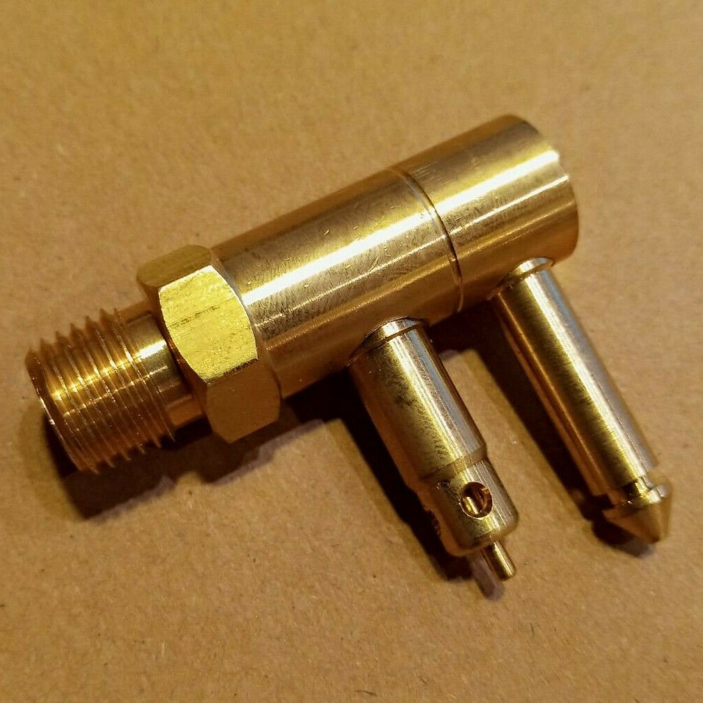 Attwood 8873-6 Brass Quick-Connect Tank Fitting 1/4-Inch NPT Male Thread