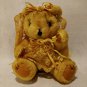 VINTAGE Teddy Bear Sewing Pin Cushion 6” Cute Creepy Halloween Voodoo Doll Scary