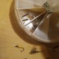Vintage Millsite Daisy Fly Box Fishing Tackle No 2051136 Hinged Door With Hooks