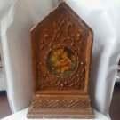 Vintage Shrine Madonna Child Italian Florentine Style Gold Detailed Mary Niche