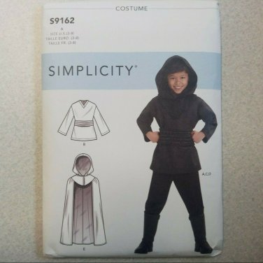 Simplicity 9162 children's sz 3-8 costume Obiwan Kylo Ren Jedi Vador Star Wars