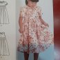 Simplicity Sewing Pattern S9245 Girls Dress Size 3-8 Medium Bodice 3 Sleeves NEW