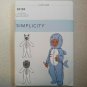 Simplicity 9159 Fawn Deer, Lion & Baby Shark Animal Costumes Sz XXS-L UNCUT, NEW