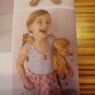 Simplicity Pattern 1379 Girls Dress 18" Doll Twin Size 3-8 Modkid Studio Retired