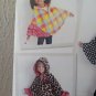 GIRLS CHILDS UNCUT SIMPLICITY 1706 Sewing Pattern CAPE FLEECE PONCHO SIZE S M L