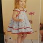 Simplicity S8854 Toddlers' Pinafore & Panties Size 1/2-4 Pattern Bloomers Uncut