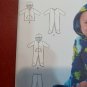 Simplicity S9215 Baby Hoodie Jacket, Footed Bodysuit, Pants Size NB-L UNCUT NEW